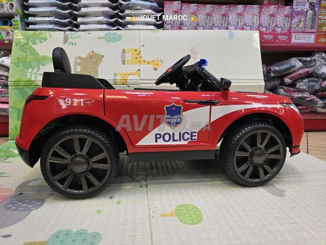 Voitures électriques pour enfants police jusqu'à 7 ans - 2