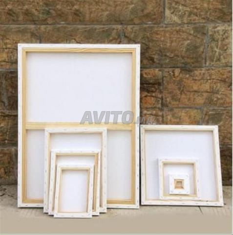 Pack 5 Toiles Canvas Premium 280 g Châssis Bois