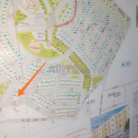 Terrain à vendre lotissement Zemmouri, Badrion Kzénaya, Tanger - 2