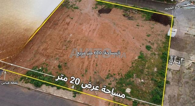 أرض للبيع 600م² حي المنتزه المحمدية - 2