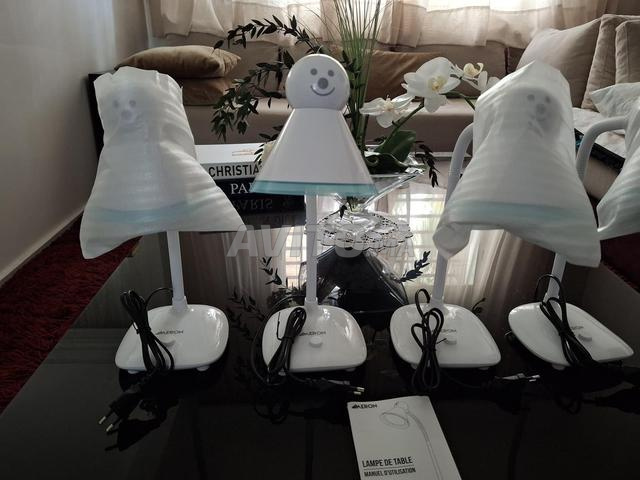 4 lampes décoratives pour bureau