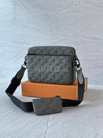 Sac homme bandoulière en cuir - 2