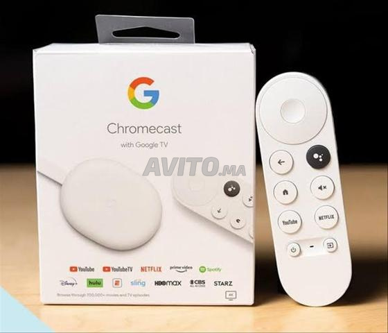 Google ChromeCast 4ème G 4K Streaming HD