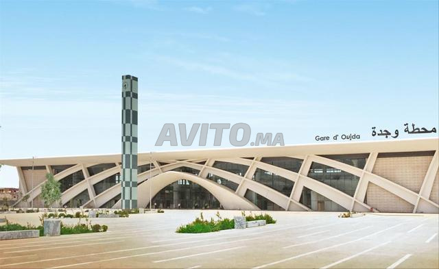 Terrain R 6 | 254m² | Gare 1min | Oujda - 2