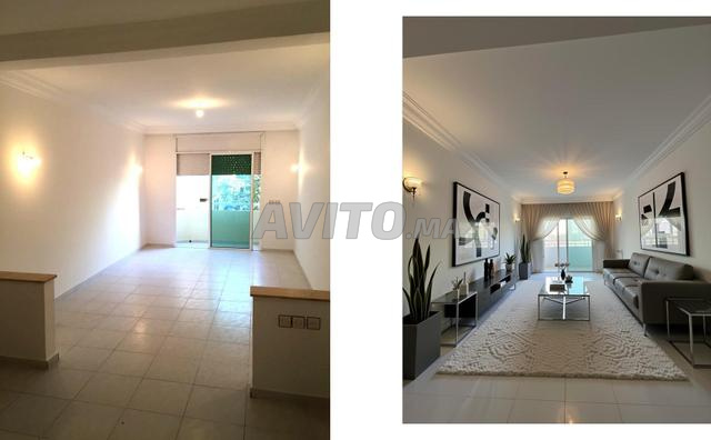 شقة للبيع 100 متر مربع في الرباط - 2