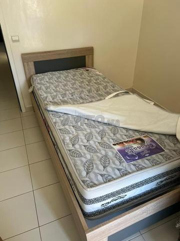 Lit kitea chêne avec sommier et matelas - 2