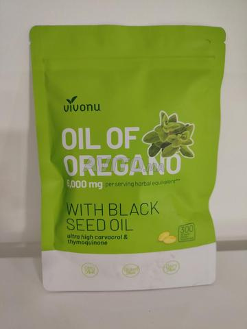 زيت الأوريجانو مع حبة البركة 6000 ملغ 300 كبسولة