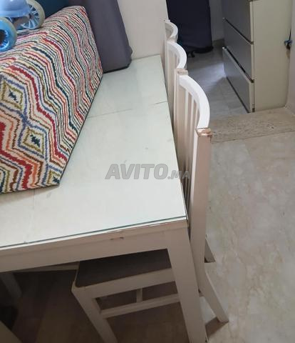 طاولة طعام 6 كراسي - 2