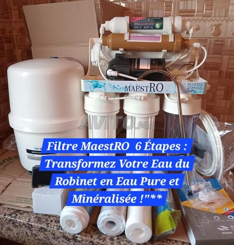 Filtre à eau 6 stages Osmose Inverse 