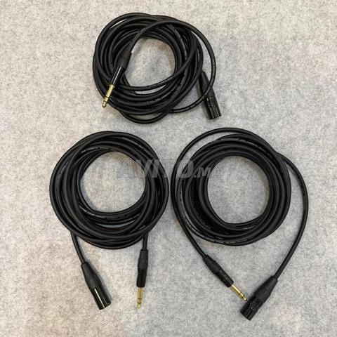 كابلات XLR جاك ستيريو