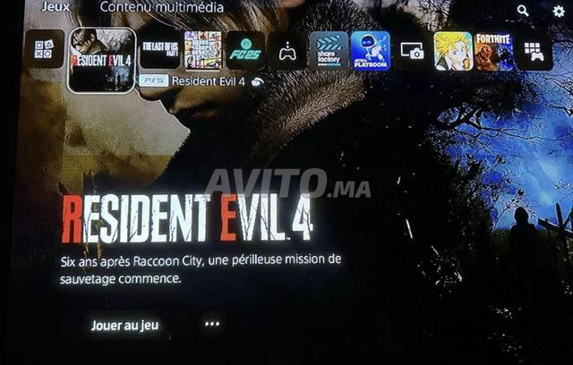 ps5 digital 2 manettes originales jeux - 2