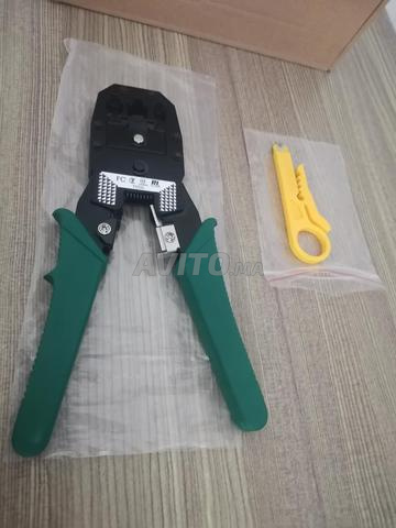 كماشة شبكة RJ45 RJ11 مع قاطع - 2