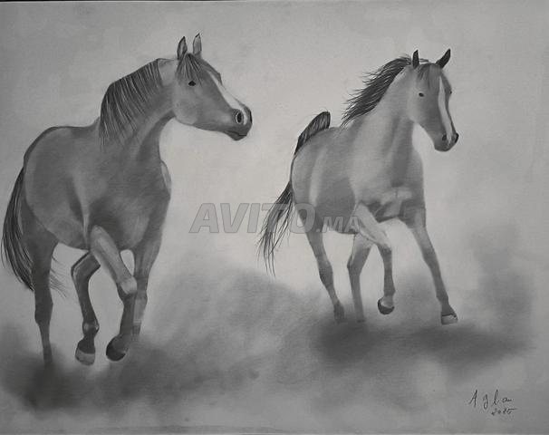 Tableaux originaux singe - 2