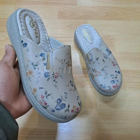 Sandales médicales pour femmes 💯 cuir confortable pour les pieds