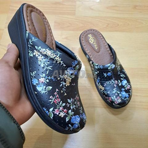 Sabot médical pour femme 💯 cuir naturel - 2