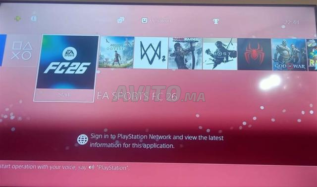 PS4 Fat Flashée avec 1 manette et 9 jeux - 2