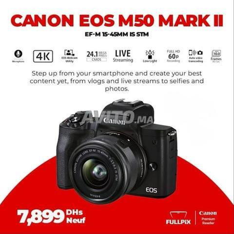 كانون M50 - مستعمل / بحالة جديدة - 2