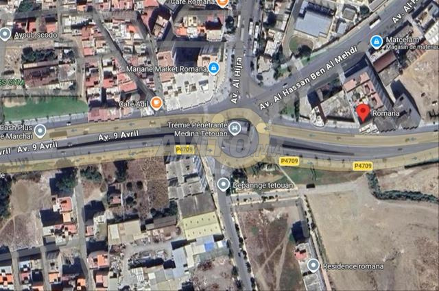 R6 avec RDC Commercial Premium au Centre Tétouan