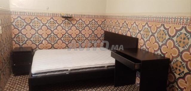 Chambre complète lit matelas table moderne