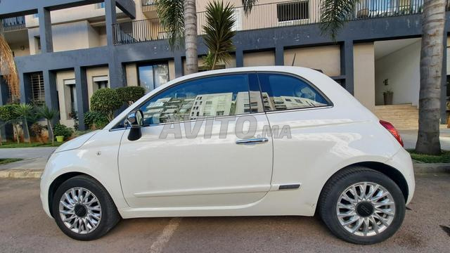 فرد يبيع فيات 500 بنزين أوتوماتيك 2017 - الرباط - 2