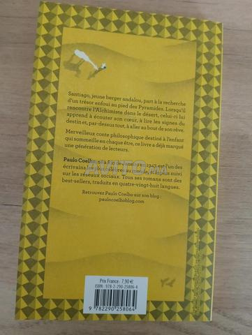 Livre L'Alchimiste de Paulo Coelho - 2