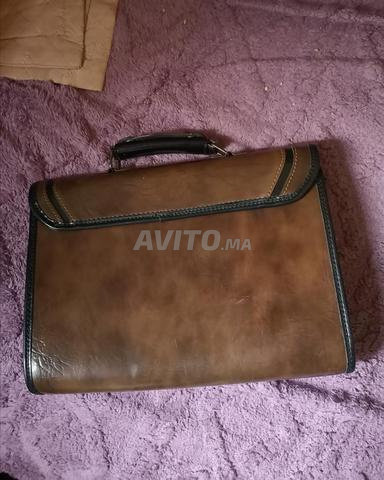 محفظة جلدية للأوراق بتصميم عتيق - 2