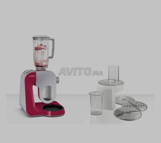 Pétrin Bosch 1000W ROUGE MUM58420 - 2