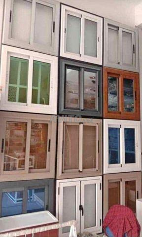 Fenêtres et portes en aluminium sur mesure au mètre