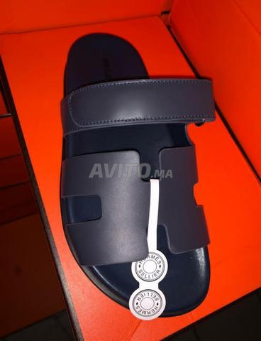 Sandale Hermès en Vrai Cuir HR0439 - 2