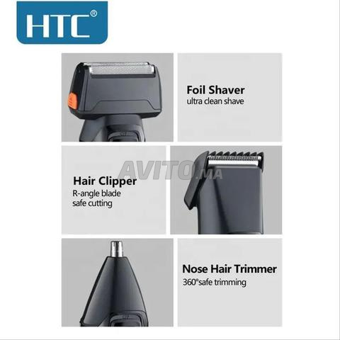 Tondeuse HTC 3-en-1 Cheveux Barbe Nez - 2