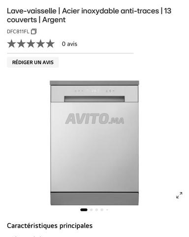Lave-vaisselle neuf à vendre – modèle DFC811FL