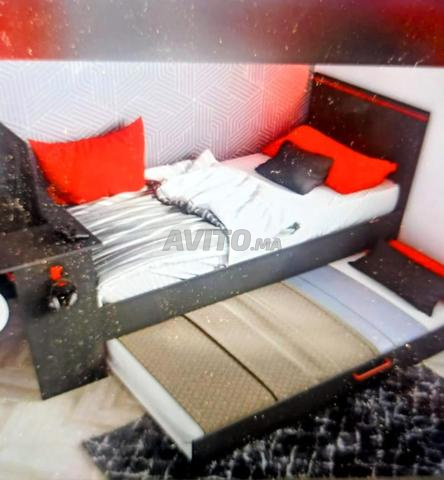 Lit superposition avec Matelas en très Bonne etat - 2