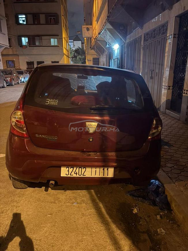 Dacia Sandero Essence Manuelle 2010 à Casablanca