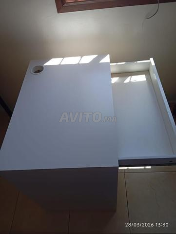 Bureau blanc en très bon état – IKEA MICKE