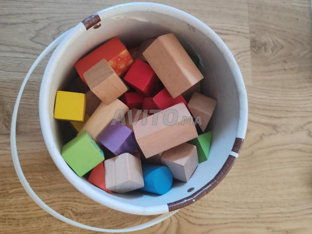 لعبة بناء، أشكال خشبية - 2
