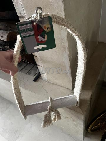 BALANÇOIRE EN SISAL KARLIE POUR OISEAUX - 2