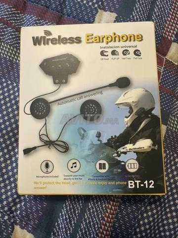 Écouteurs sans fil pour casque de moto - 2