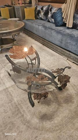 Table basse en fer forgé - 2