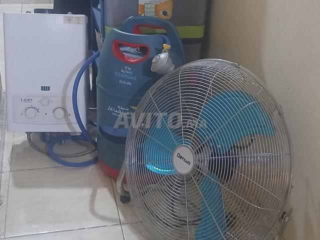 Chauffe-eau gaz neuf et ventilateur - 2