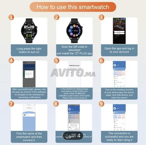 Montre intelligente multifonctionnelle – Convient pour tous les jours - 2