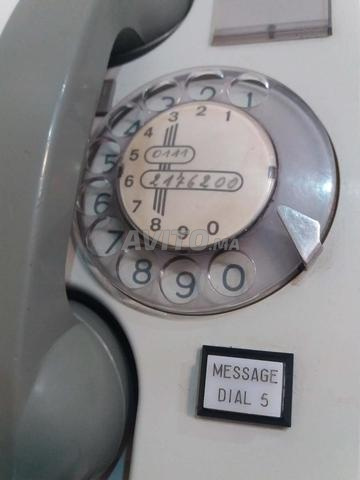 Téléphone fixe classique ancien, pure antiquité, fonctionne bien. - 2