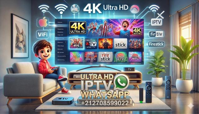 4K IPTV LE MEILLEUR SERVICE DE STREAMING DU MARCHÉ