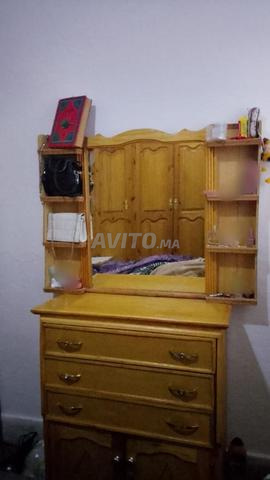 Coiffeuse L90 l80 avec ses miroirs - 2