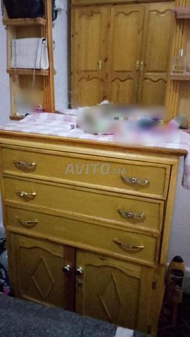 Coiffeuse L90 l80 avec ses miroirs