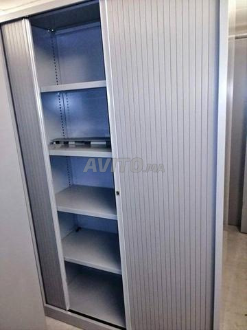 Armoire métallique porte à rideau