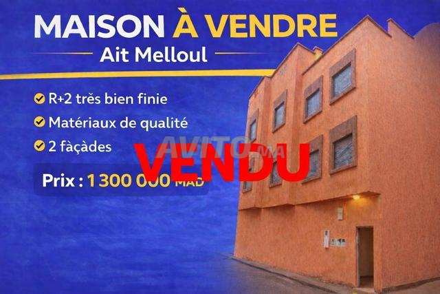 🏠 MAISON À VENDRE – Aït Melloul