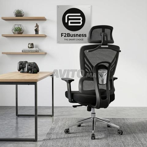 Chaise de Bureau Ergonomique Design Moderne - 2