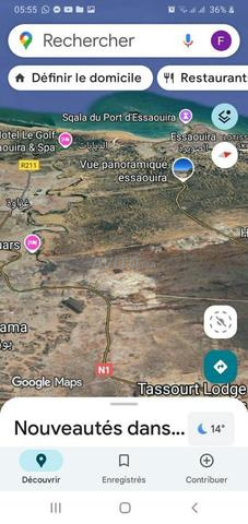 أرض للبيع على الطريق بمنطقة الحرارتة الصويرة - 2