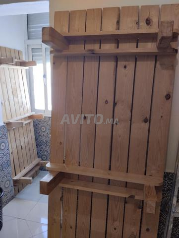 إطار سرير 90*190 و 2 مراتب سرير 70*190 - 2