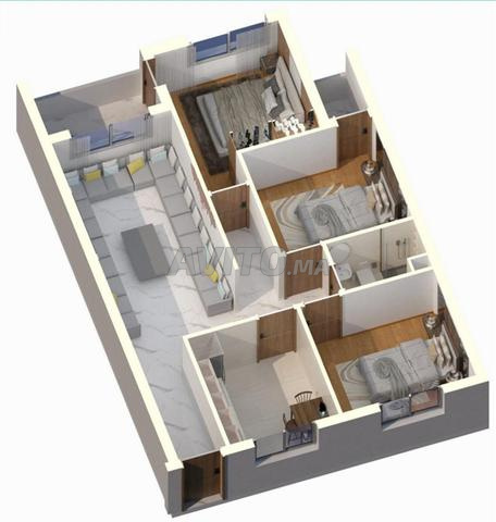 Résidence Keltoum, 22 appartements de 85M2 à vendre - 2